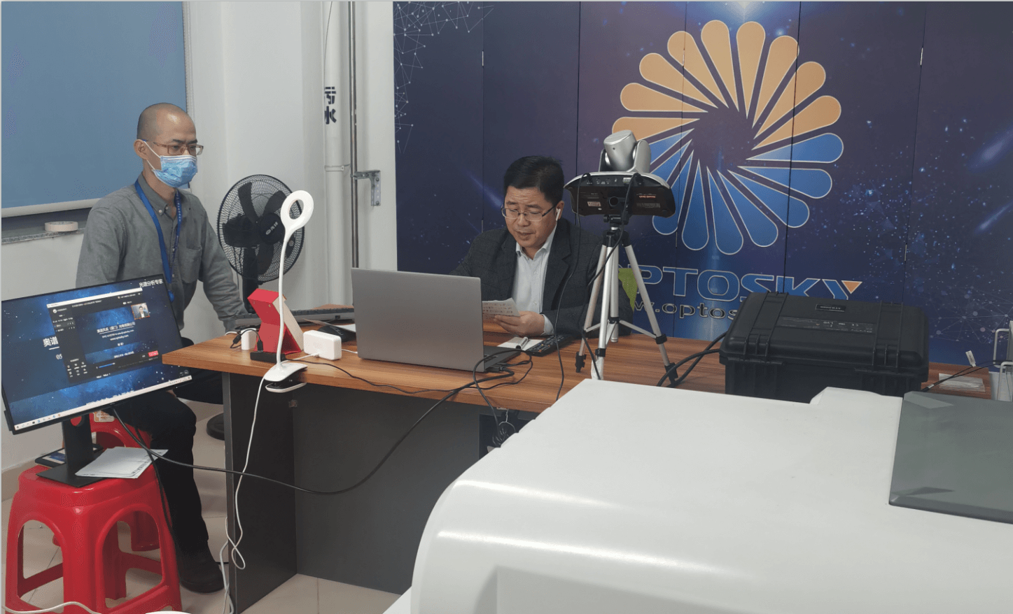 隔離不隔絕,網絡直播課助力奧譜天成服務客戶